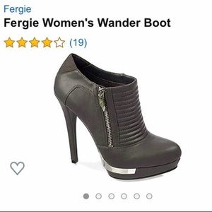Fergie Wander Boot-Grey & Chrome